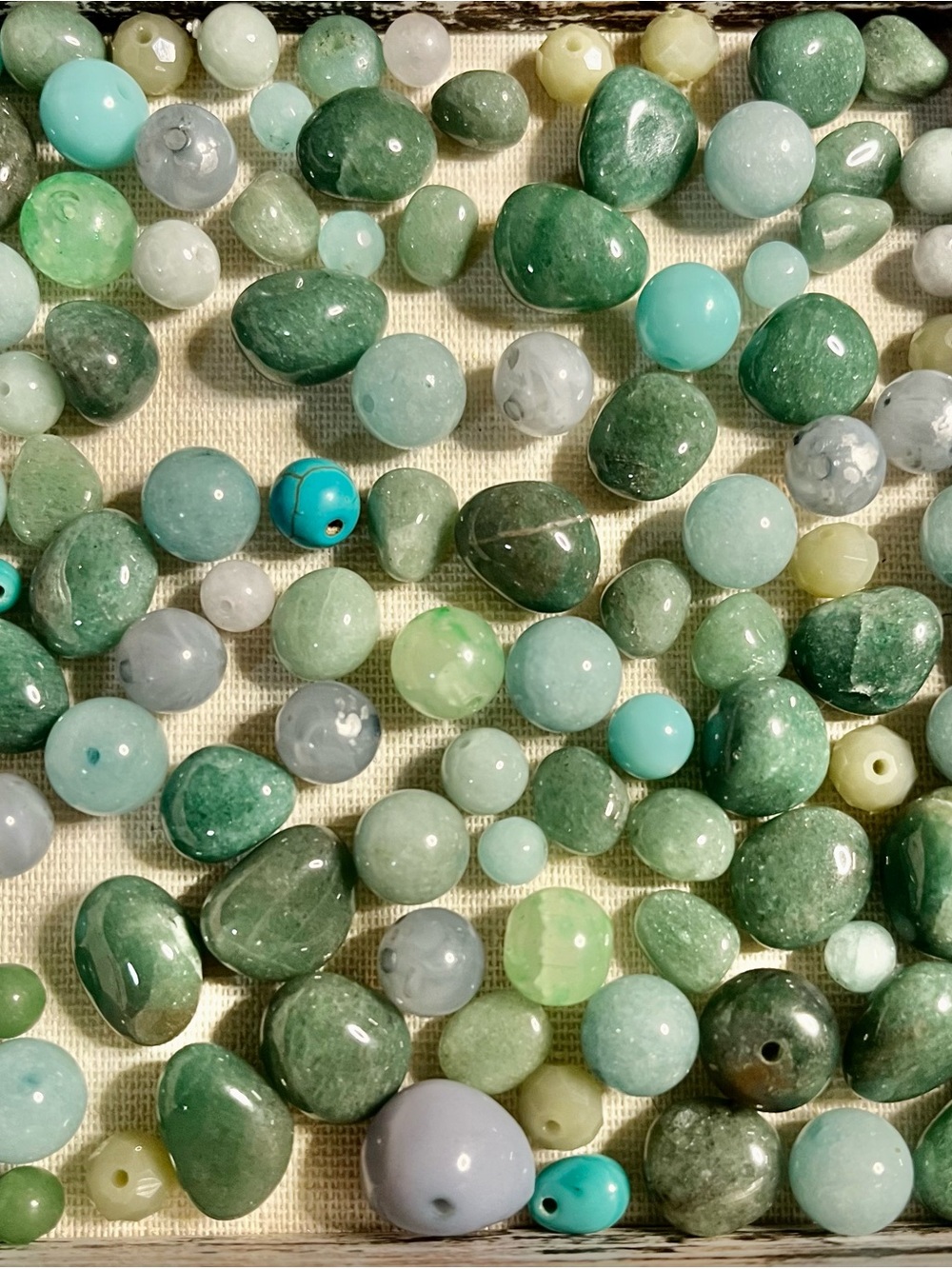 Green and Mint Bead Mix - Women Jewelry